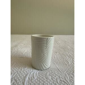 White Leaf Multi-Purpose Ceramic Holder